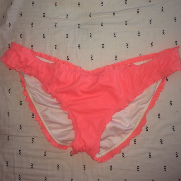 VS coral Brazilian swim bottoms