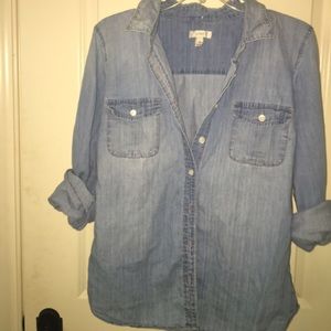 J. Crew Chambray Button-down