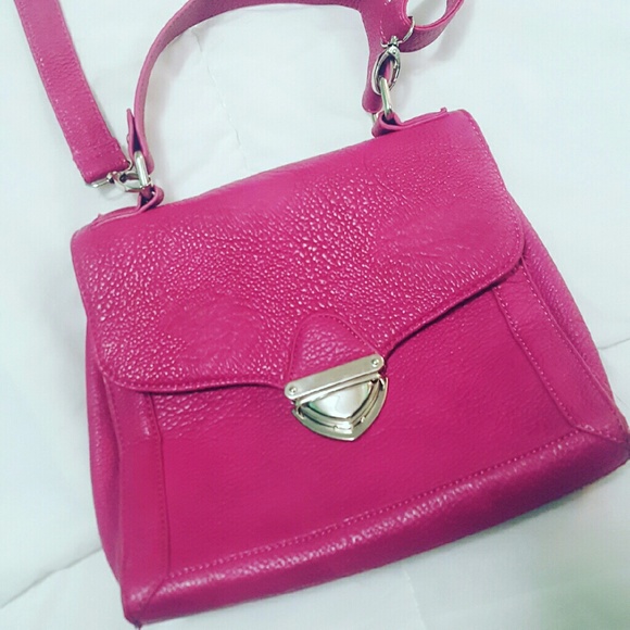 pink purse.