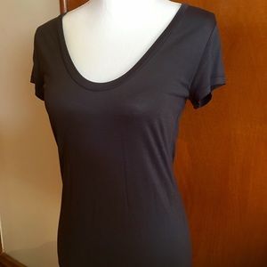 Ann Taylor Loft Scoop Neck Tee NWOT