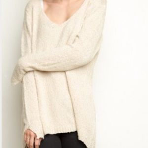 Brandy Cream Sweater