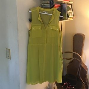 Chartreuse Madewell stunner