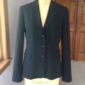 Elie Tahari Black Tailored Suit Jacket - Size 8