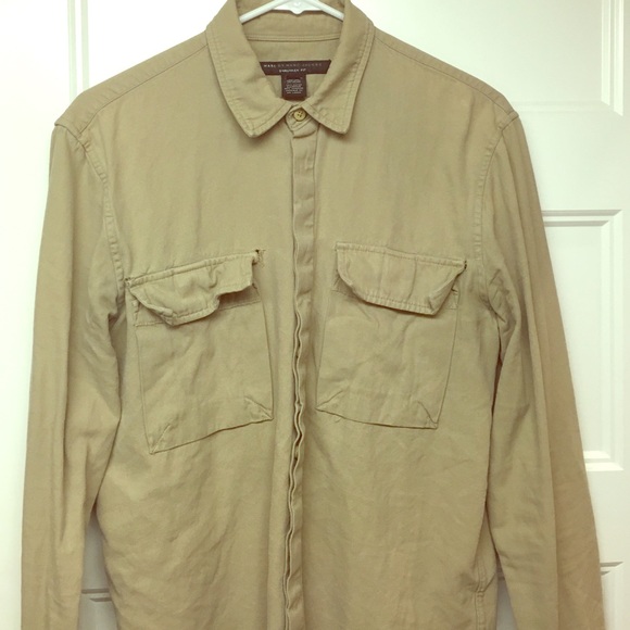 Mark Jacobs (M) Shrunken Fit button up dress shirt