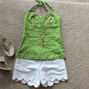 J. Crew polka dot halter J. Crew polka dot halter