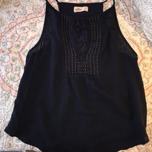 Navy blue Hollister tank