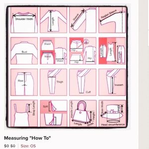 A Measurement Guide!  Use it!!  Your item will fit