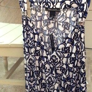 White House Black Market open front work tank