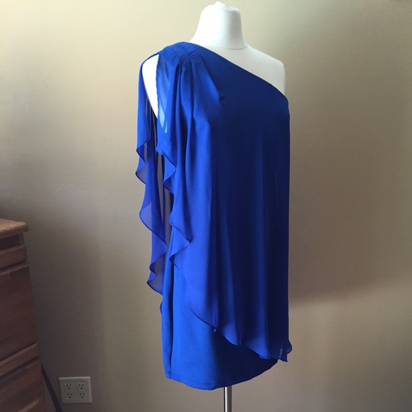 Bisou Bisou Dresses & Skirts - Bisou Bisou One Shoulder Dress