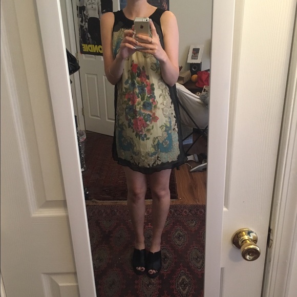 Anthropologie Moulinette Soeurs Scarf Print Dress