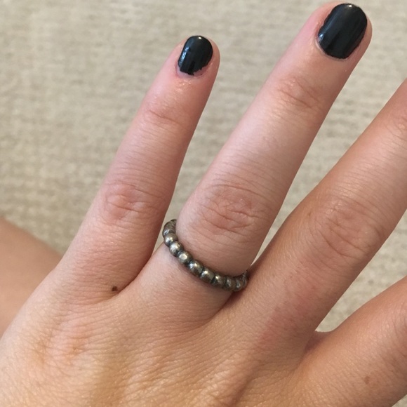Pandora Silver Bead Ring