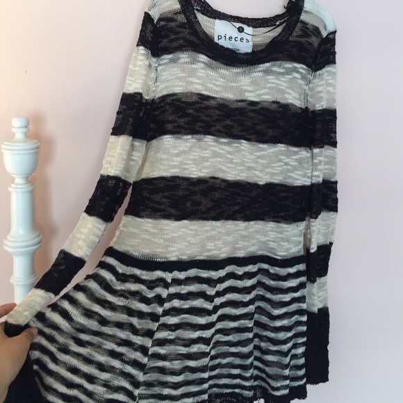 Knit striped top