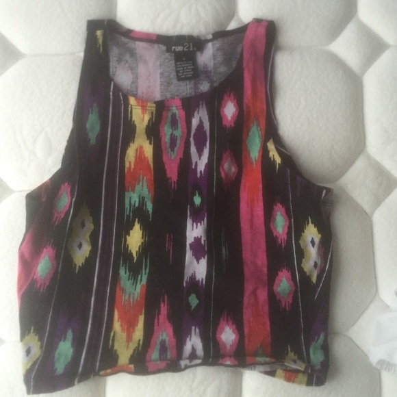 80's-Esque crop top from Rue 21