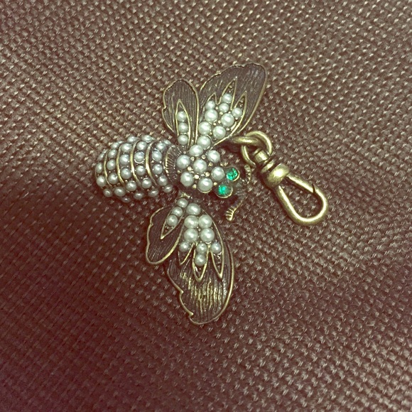Gold bumblebee charm!