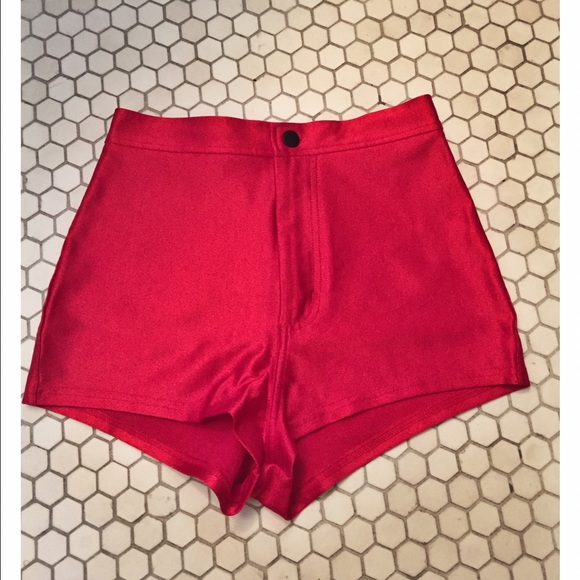 Red Disco shorts