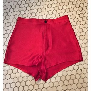 Red Disco shorts