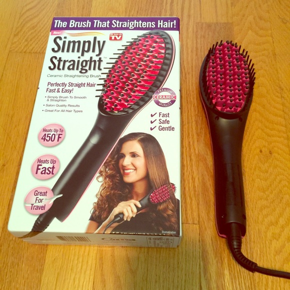 Simply Straight Ceramic Brush up to 450 dgree -NEW