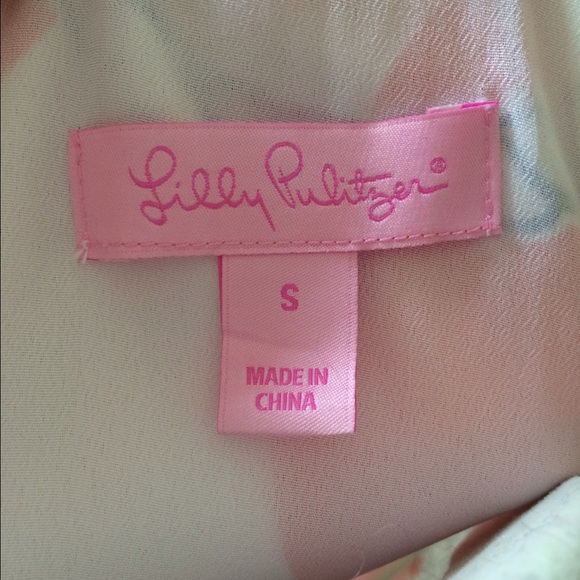 Orange and navy Lilly Pulitzer dress - Picture 4 of 4