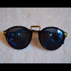 Asos Blue Lens Sunglasses