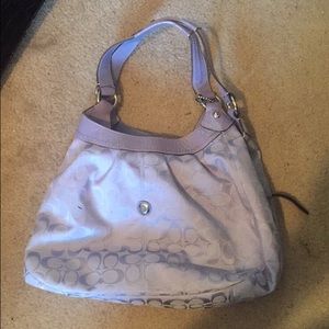 Coach lavender purse