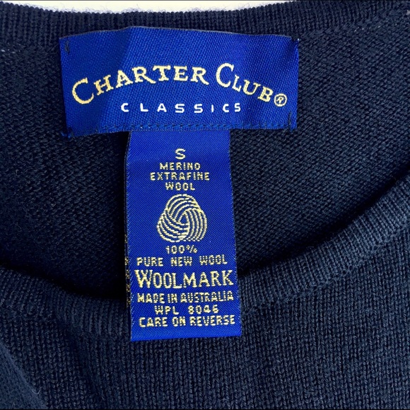 Women's brand new Charter Club shirt wool - Picture 2 of 3