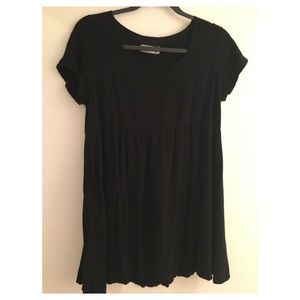 Black baby doll dress