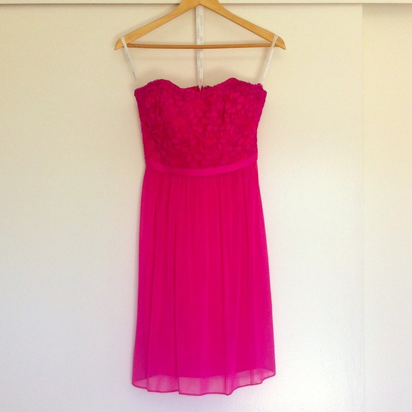 Magenta [begonia] strapless dress💅