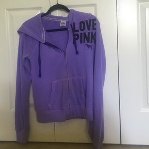 VS Pink Zip Up