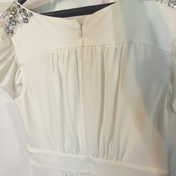 Maggy London Dresses - Maggy London White Embellished Dress Maggy London Dresses - Maggy London White Embellished Dress