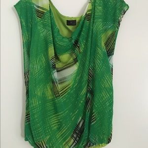 JC Penney Green Top