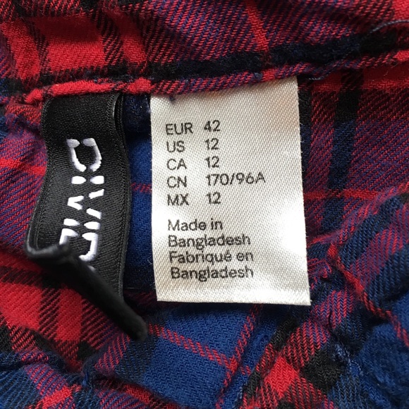 Flannel Crop Top - Picture 2 of 2
