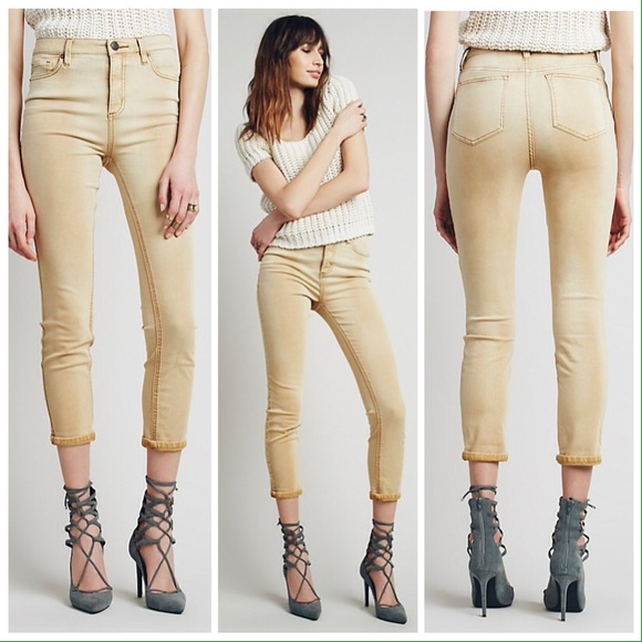 Free People Denim - Free People Sedona Hi Rise Ankle Skinny Jeans
