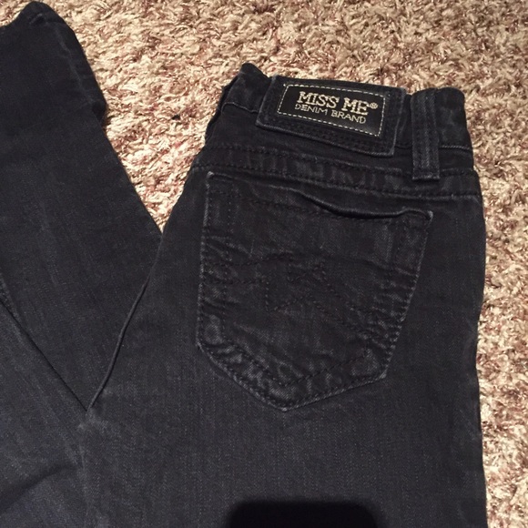 Miss me black skinny jeans