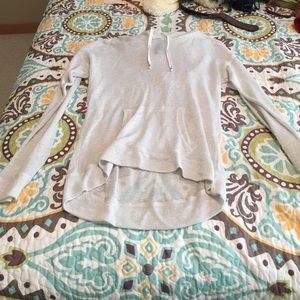 White sparkle sweater