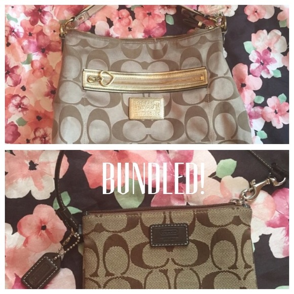 Coach wristlet and purse for $30
