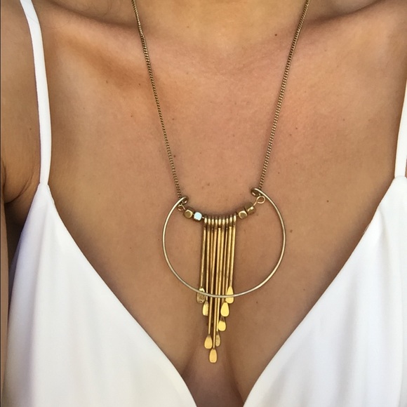 Brass Tribal inspired Necklace