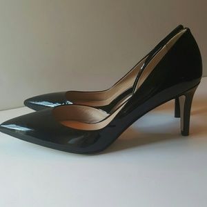 J.crew Valentina patent d'Orsay pumps black