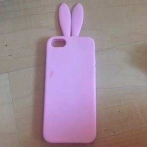 iPhone 5 bunny case with tail