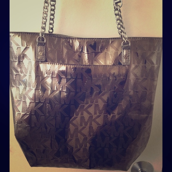 michael kors jet set metallic