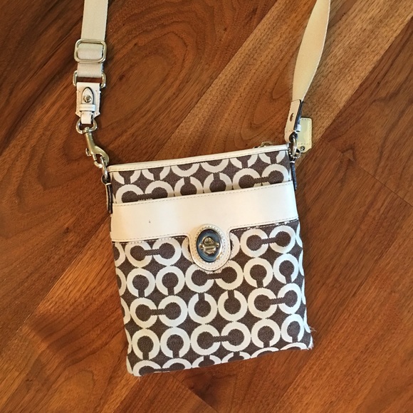 Coach cross body purse