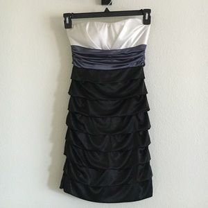 Speechless black & white cocktail dress