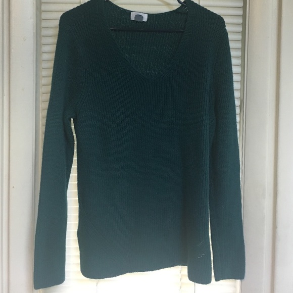 Long Sleeve Turquoise Sweater