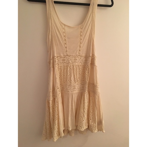 Off white flowy Lacey dress