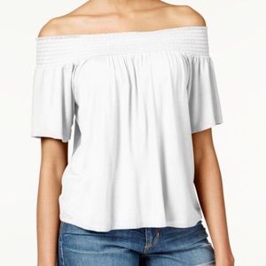 Ultra Flirt Off the Shoulder Top