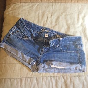 0 American eagle shorts