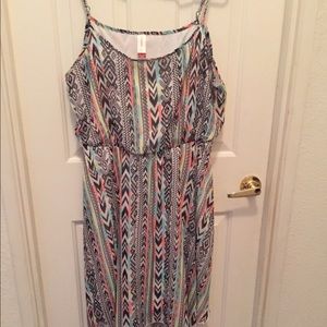 Adorable Aztec Pattern Summer Dress NWOT