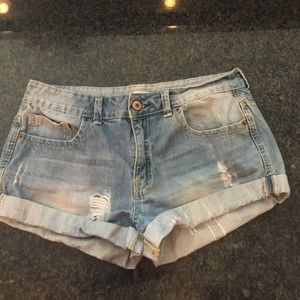 Forever 21 premium denim shorts