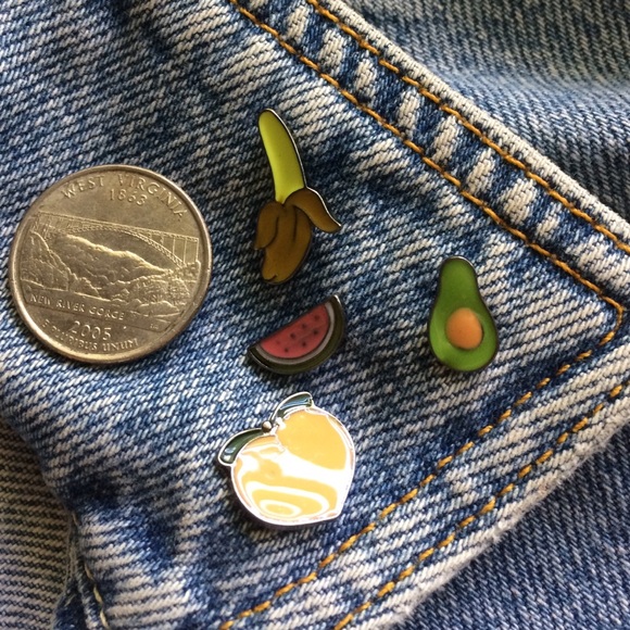 HOST PICK ! πππ Fruit Enamel Lapel Small Pins - Picture 2 of 3