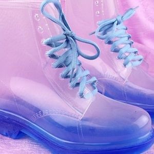 Clear boots