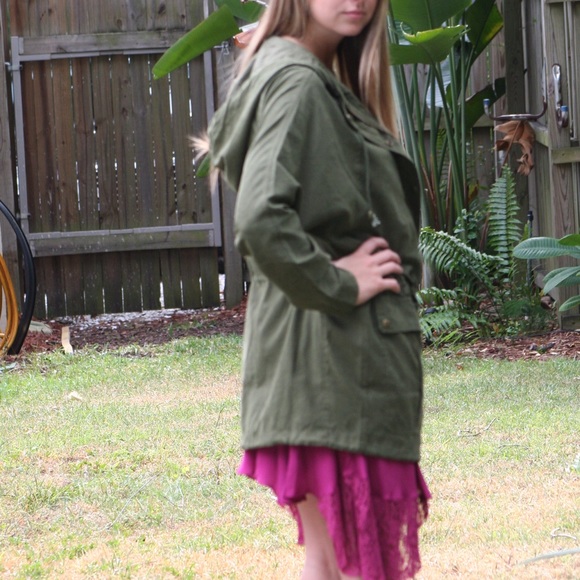 Army Green Jacket - Picture 2 of 4
